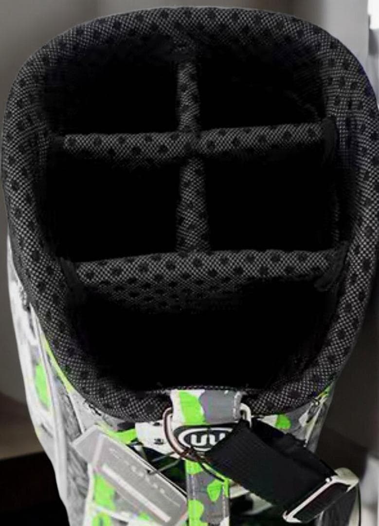 【新品未使用】OWL ワニ柄カモフラージュ ゴルフバッグGREEN