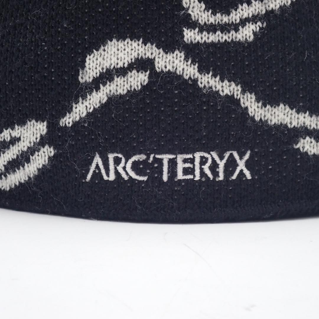 美品 ARC'TERYX アークテリクス スカル デザイン ニット帽 ビーニー