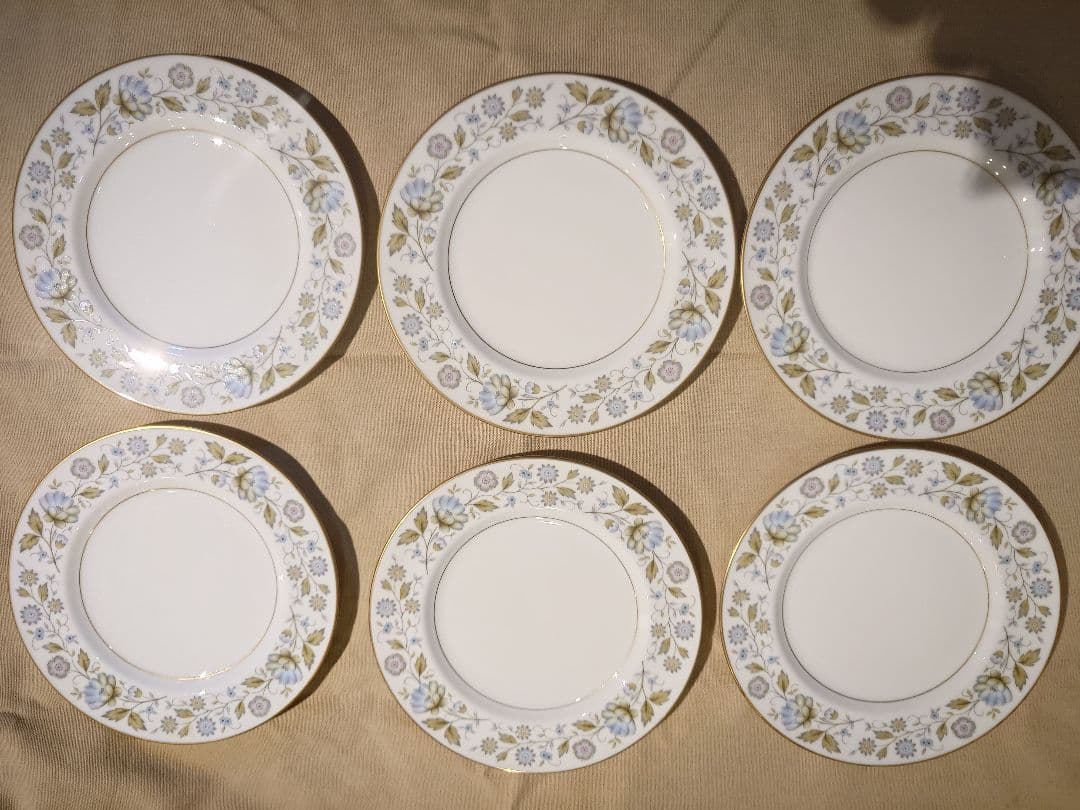 NARUMI BONE CHINA Baroness ティーセット6客
