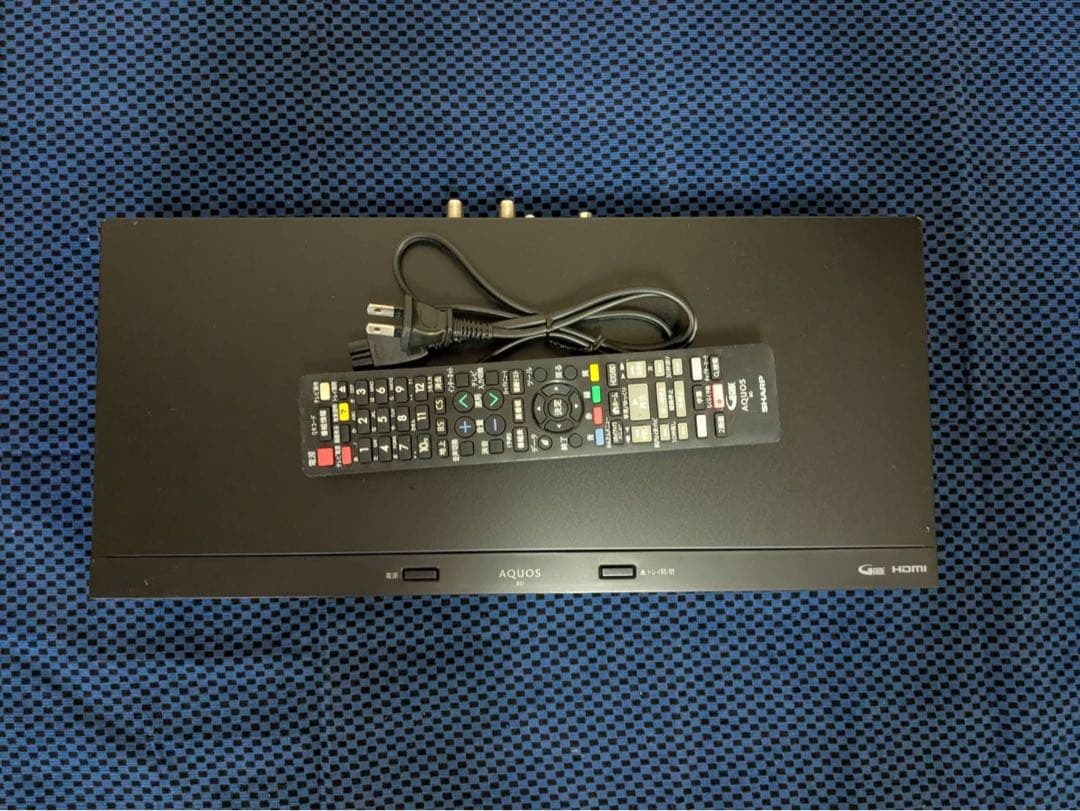 SHARP AQUOSブルーレイレコーダー 本体