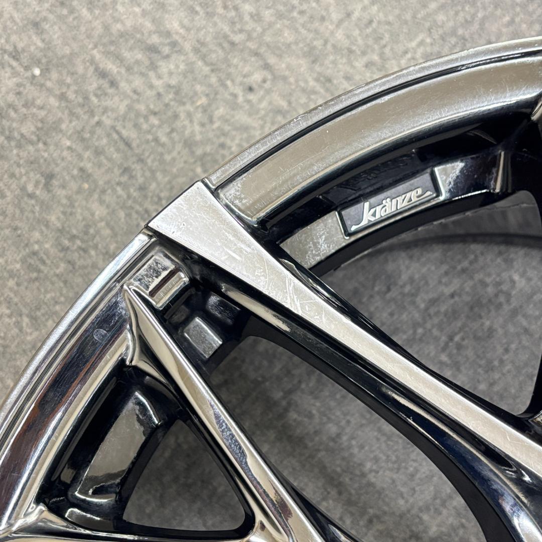 新品タイヤ付 weds クレンツェ ウィーバル 215/45R18 ヴォクシー