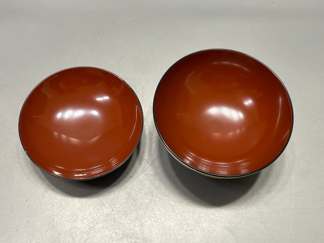 南部箔椀　五客　木製　美品