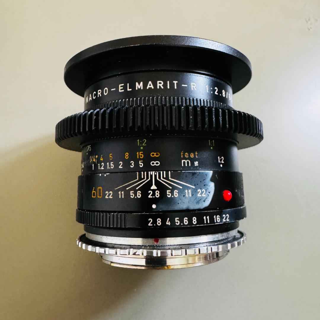 シネマ用 Leitz Macro -Elmarit-R 1:2.8/60 3カム