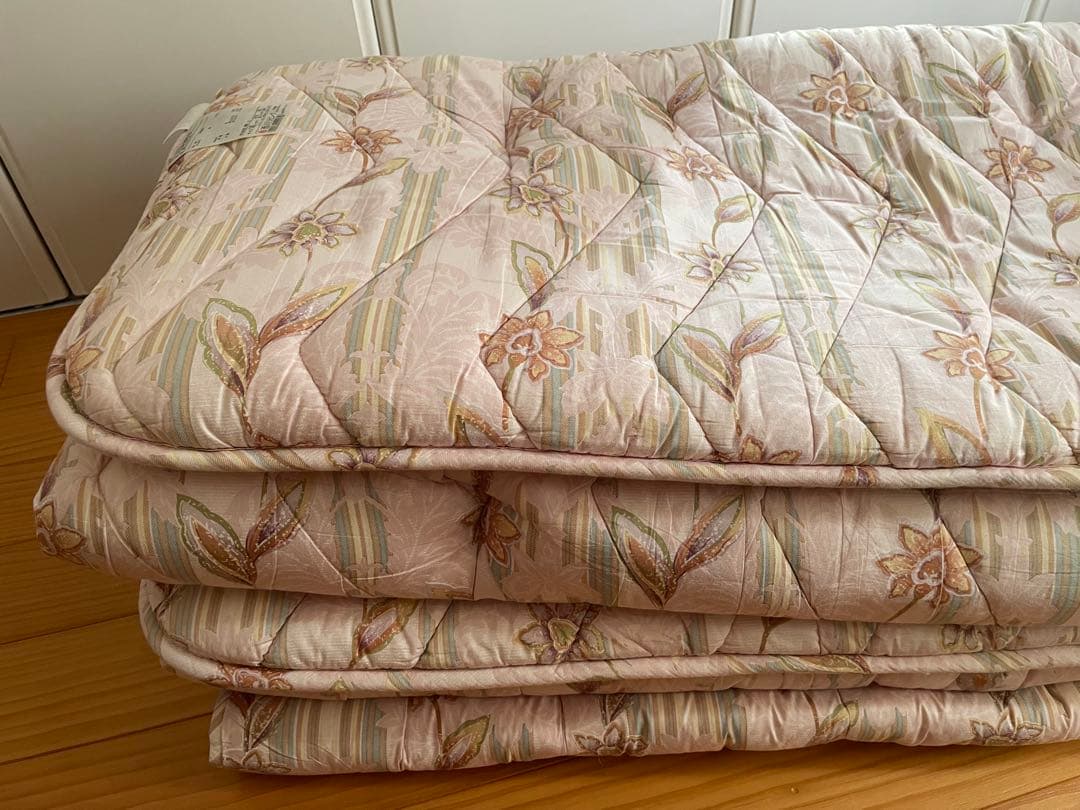 西川リビング　羽毛布団5点セット　手摘みダウン93% ダブルロングサイズ