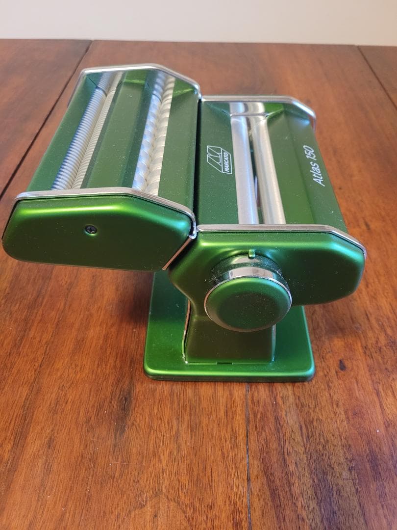 Atlas 150 緑色 パスタマシン