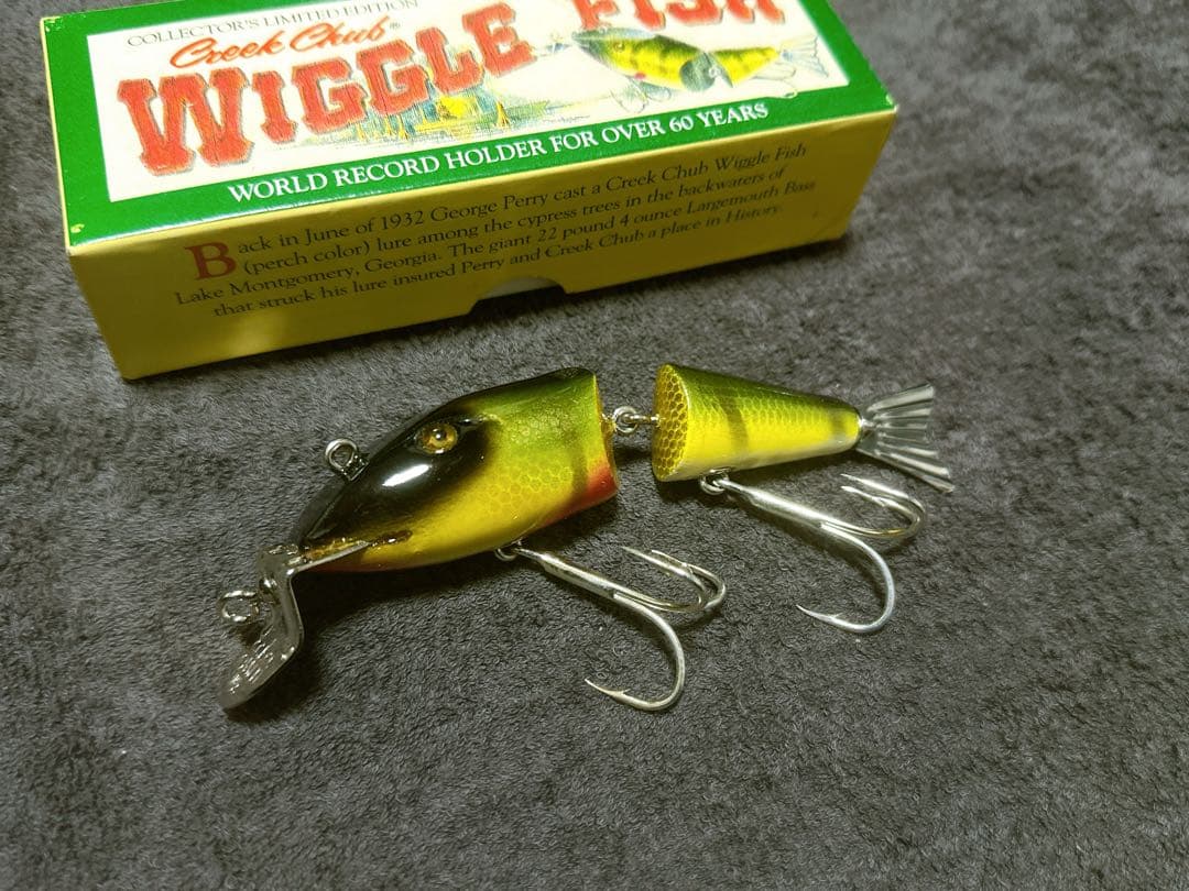 貴重 クリークチャブ Creek Chub ウィグルフィッシュ パーチ