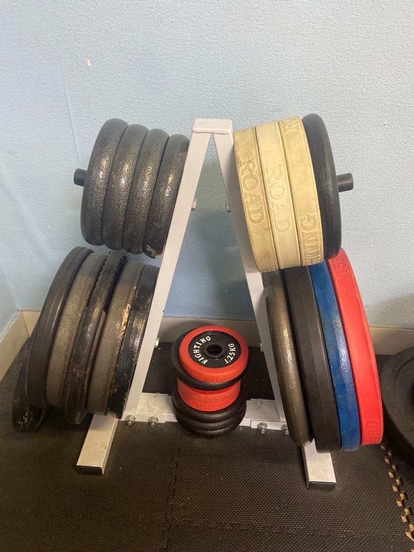 トレーニングセット フラットベンチ パワーラック