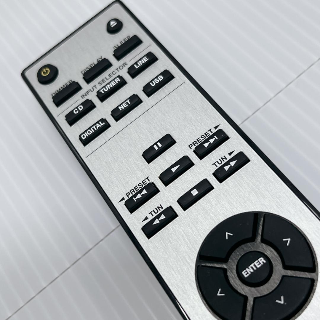 【良品✨】ONKYO ネットワークCDレシーバー シルバー CR-N765(S)