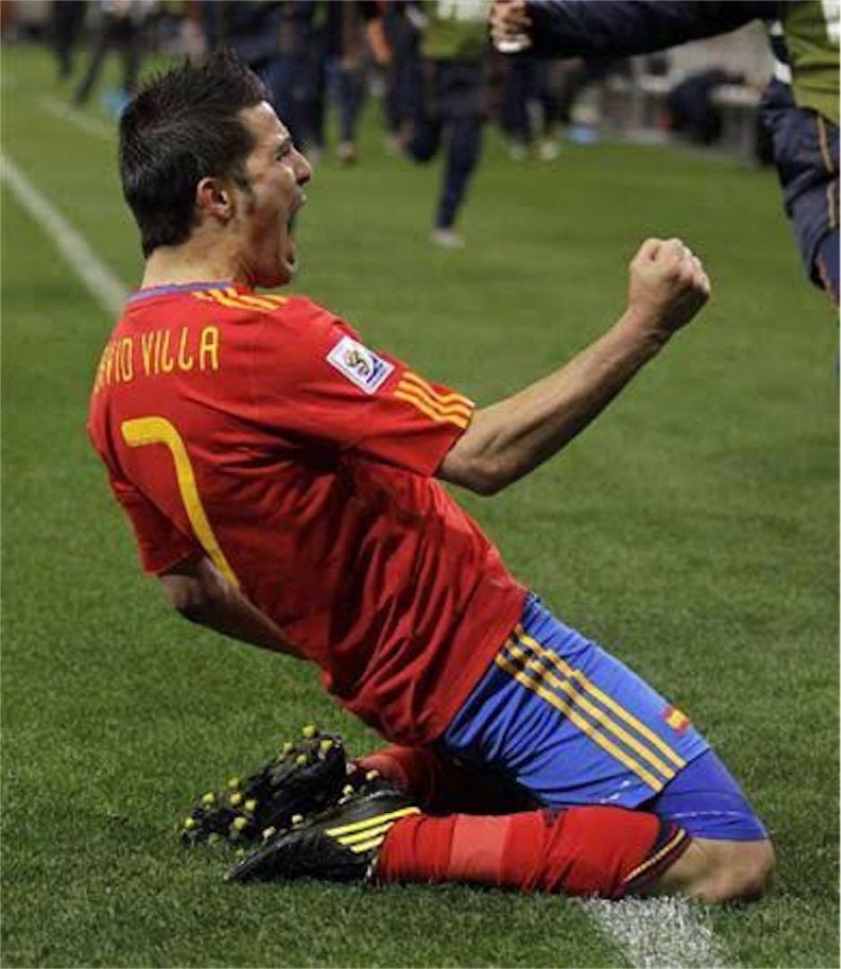 バレンシア 07/08 ビジャ #7　ユニフォーム　バルセロナ