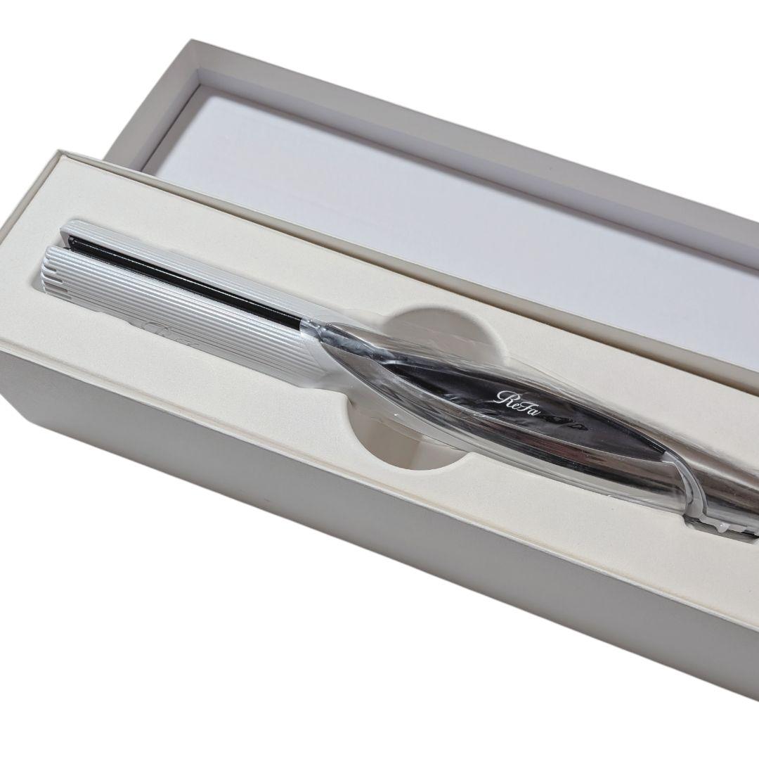 【ほぼ新品】ReFa リファ ストレートヘアアイロン ホワイト RE-AC02A