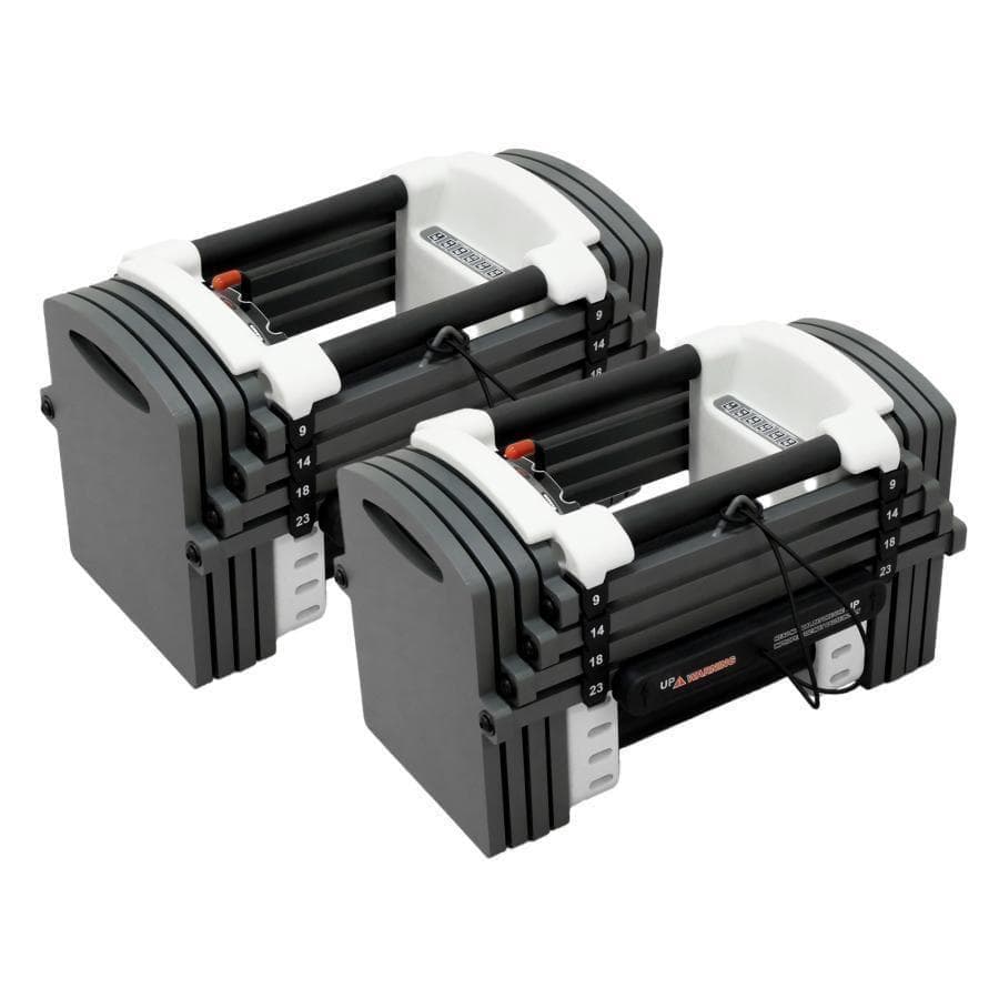 パワーブロック ダンベル 可変式 筋トレ23kg 2個 24段階調節 2849