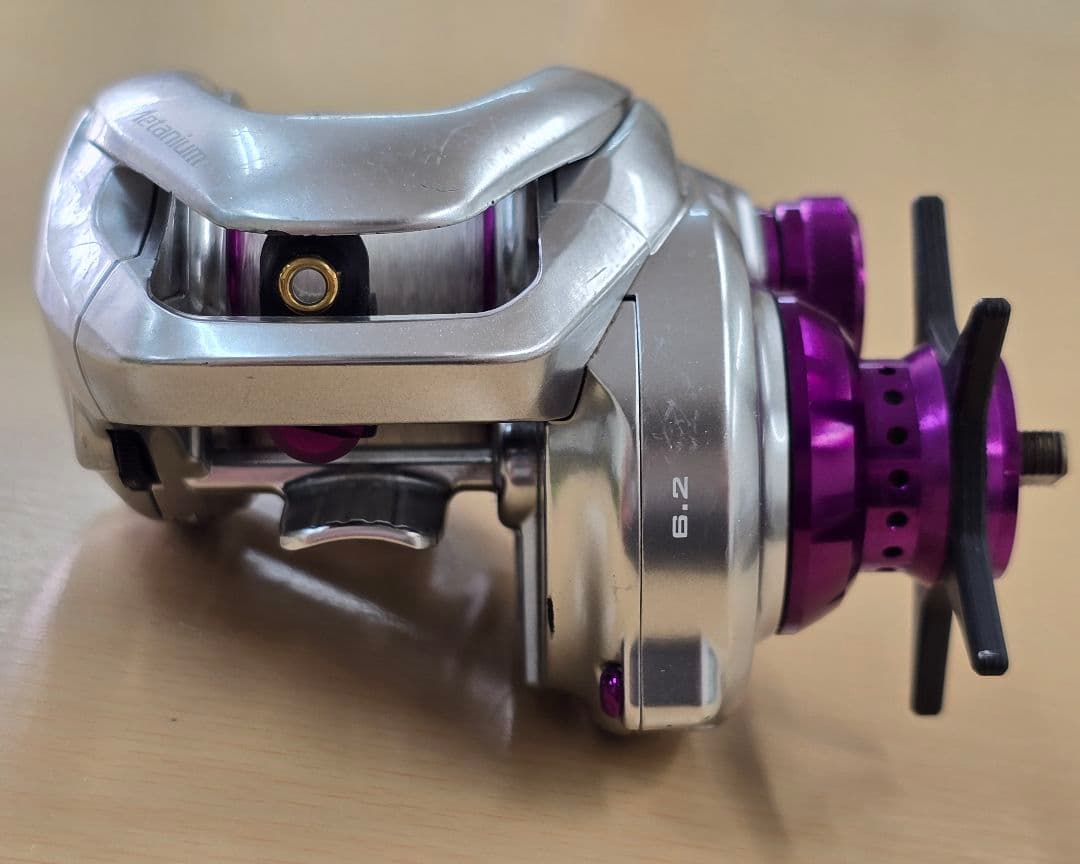 シマノ 16メタニウムMGL HG LEFT IXA KTFカスタム ハンドル無