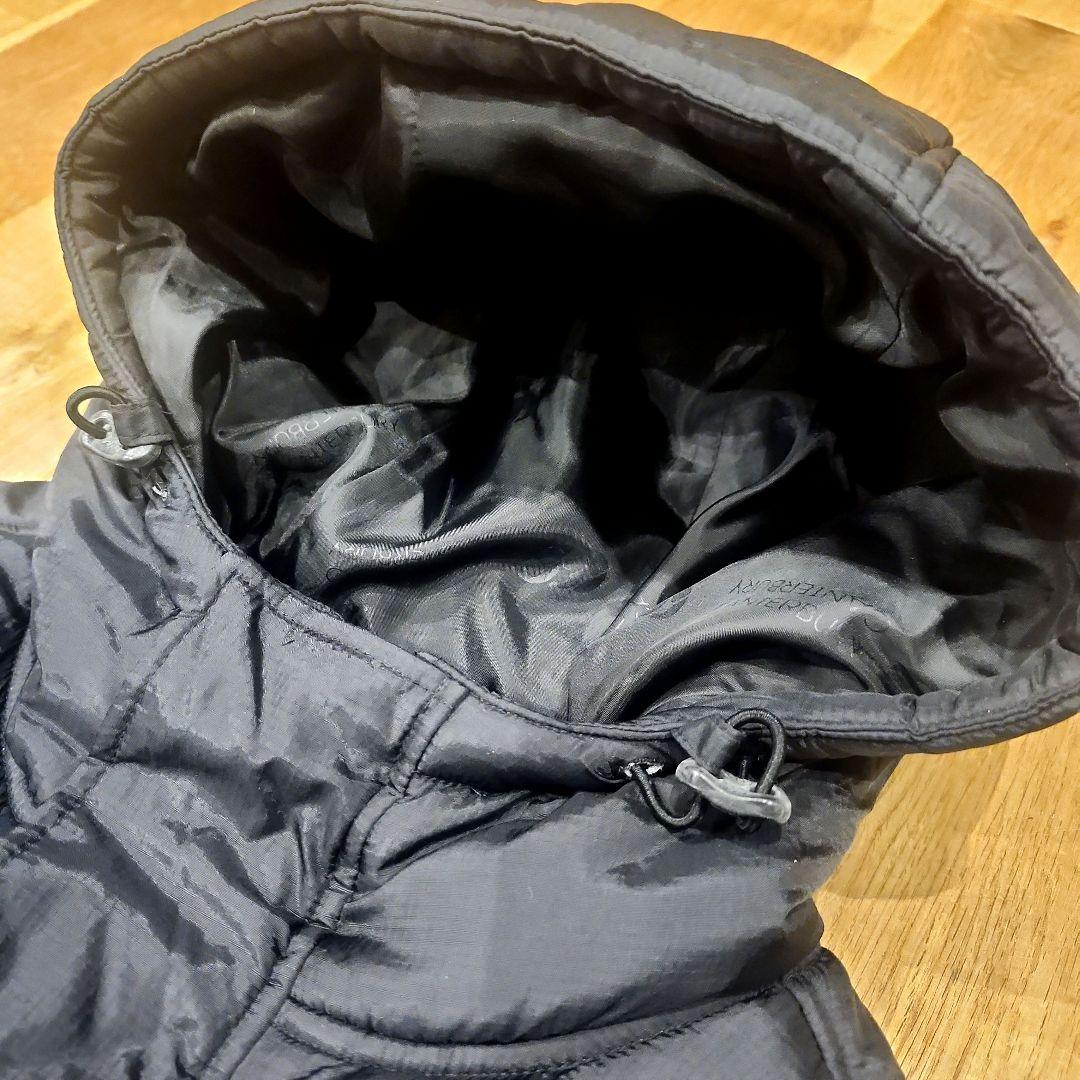 『カンタベリー』ベンチコート ラグビー ダブルジップ フード M ブラック