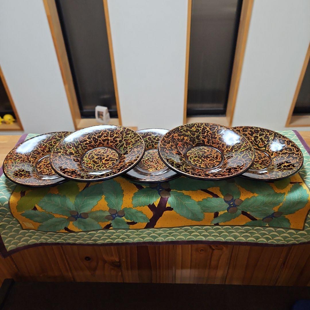 津軽塗　お茶セット