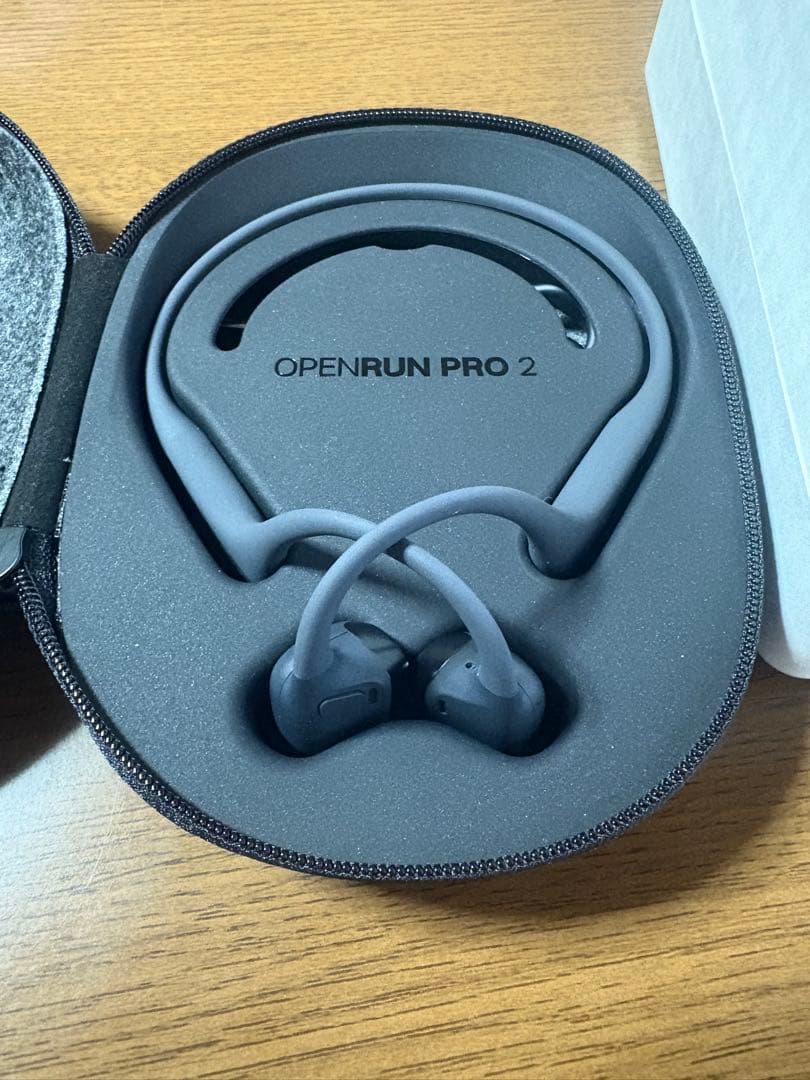 Shokz OPENRUN PRO 2 MINIブラック骨伝導イヤホン