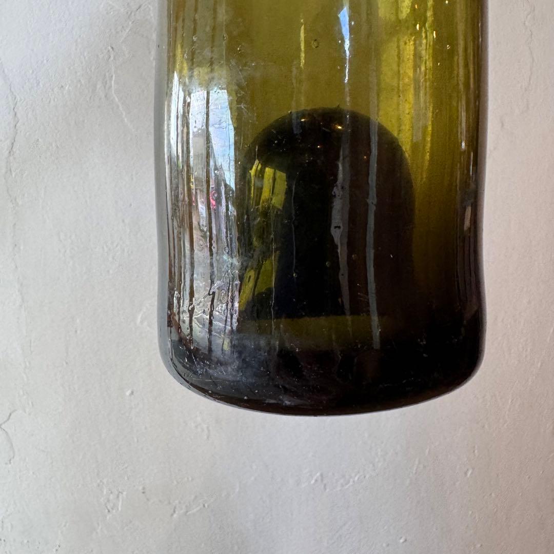 江戸時代 オランダ ワインボトル アンティーク 民芸 古道具 骨董 古美術