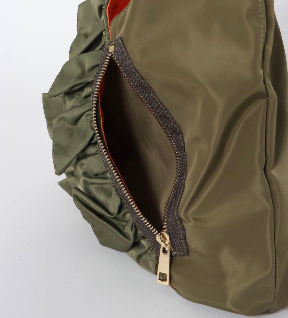 RISLEY×OUTDOOR PRODUCTSminiトライアングルフリルバッグ