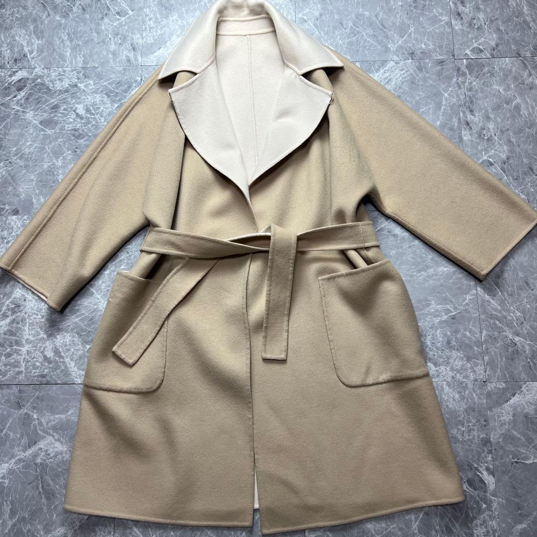 美品♡マックスマーラ　クチートアマーノ　ダブルフェイス　 リバーシブル　コート