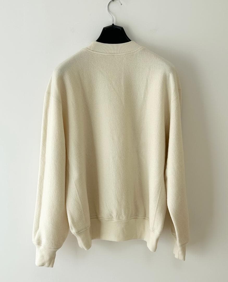 24AW Cale スーパー120 エアーウール 裏毛 スウェット カル