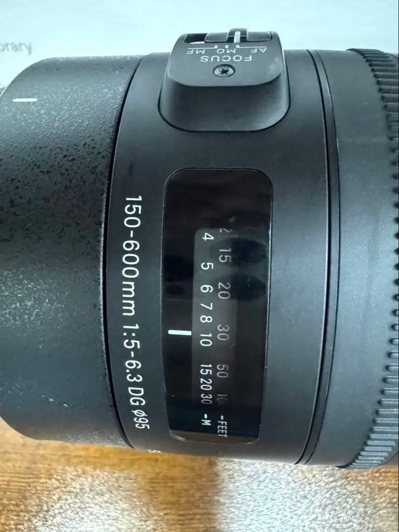 [美品]シグマカメラレンズ　EFマウントキャノン用150-600mm