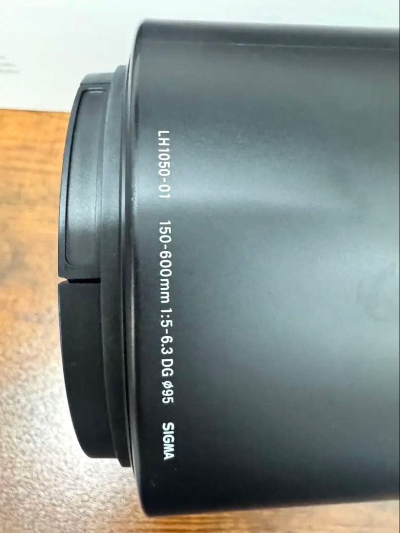 [美品]シグマカメラレンズ　EFマウントキャノン用150-600mm