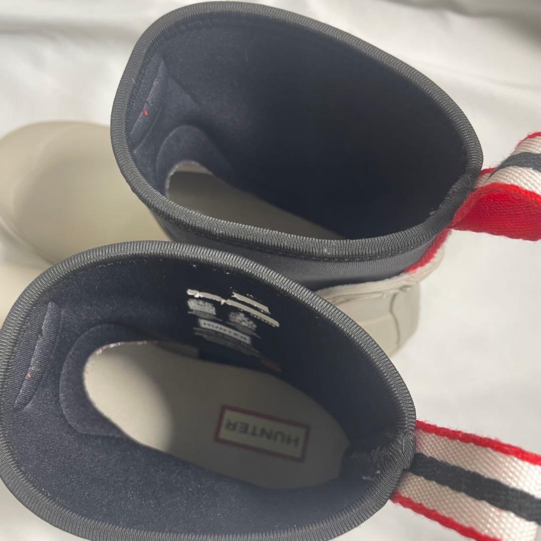 【美品】HUNTERハンター　レインショートブーツUK5 24cm相当