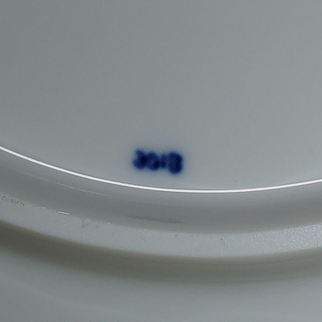 【未使用】Meissen ブルーオーキッド 18.5cmプレート 6枚セット