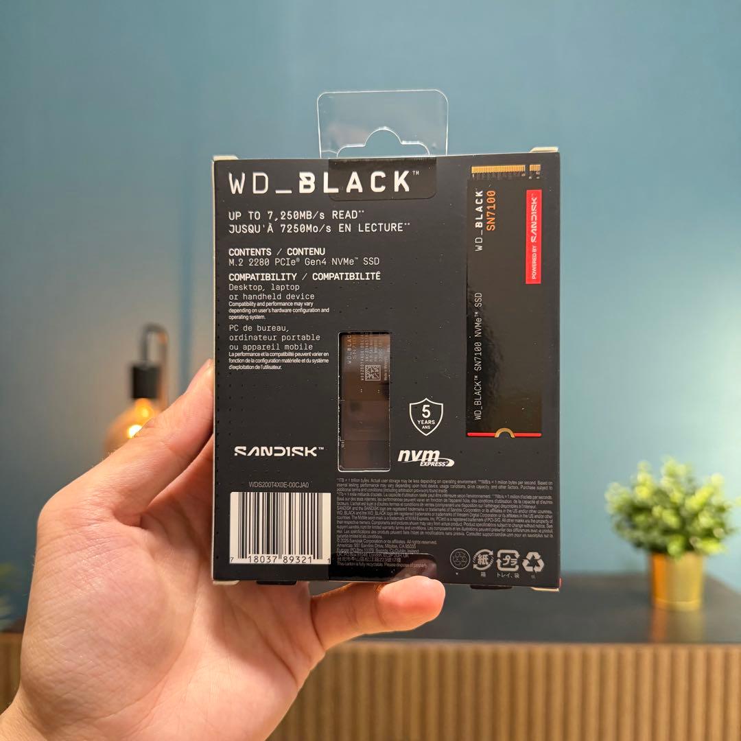 【新品未開封】 WD_BLACK SN7100 2TB NVMe SSD