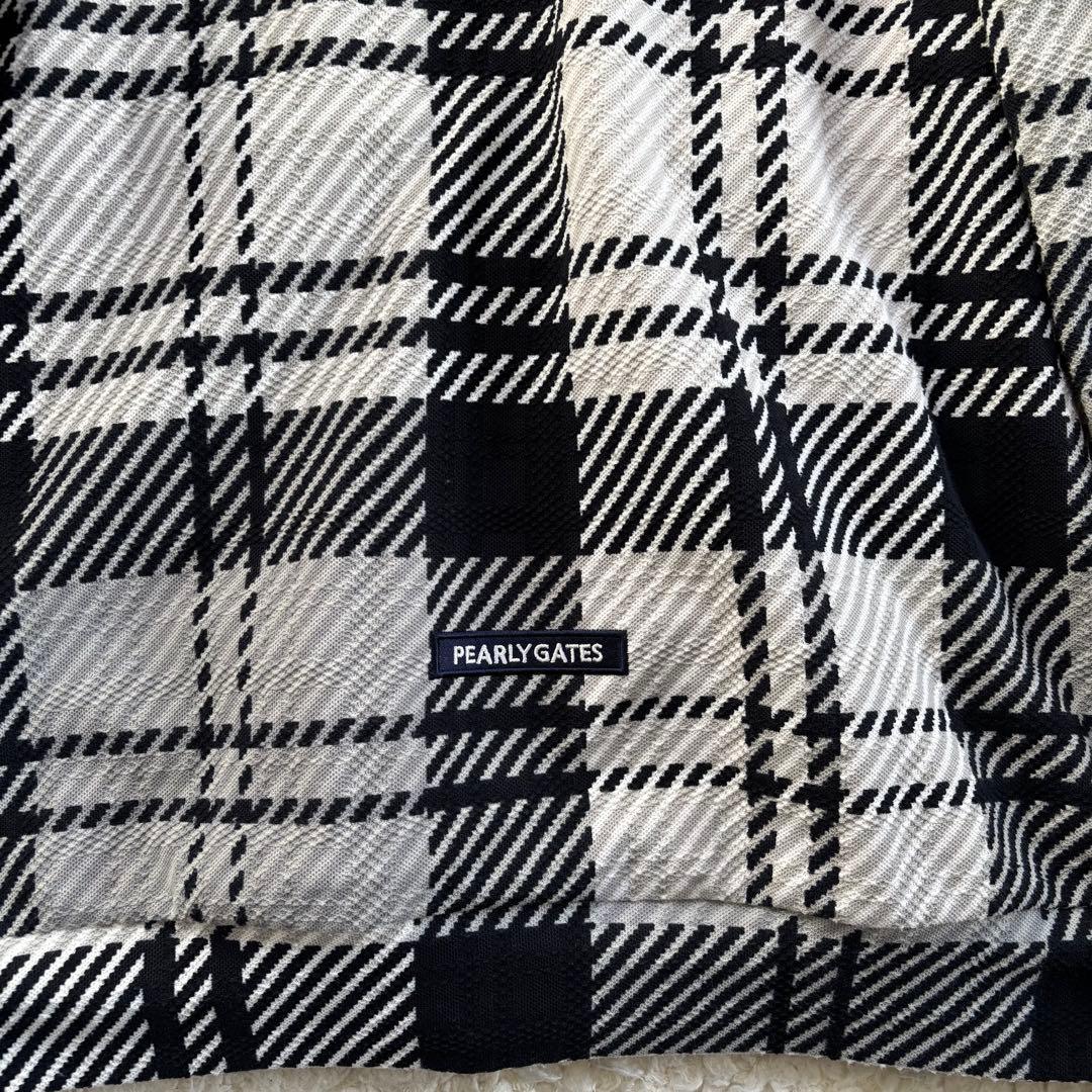 未使用級PEARLY GATES フード パーカー ジャケット ホワイト系 L