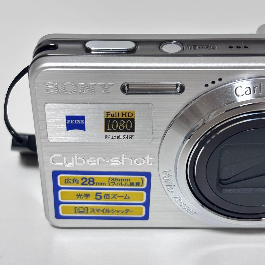 SONY Cyber-shot DSC-W170 デジカメ　コンデジ シルバー