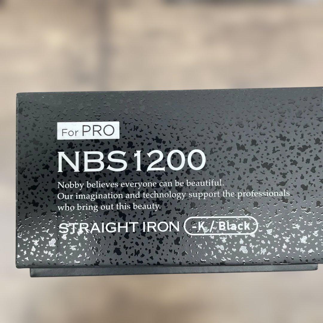 11504 Nobby ストレート ヘア アイロン NBS1200