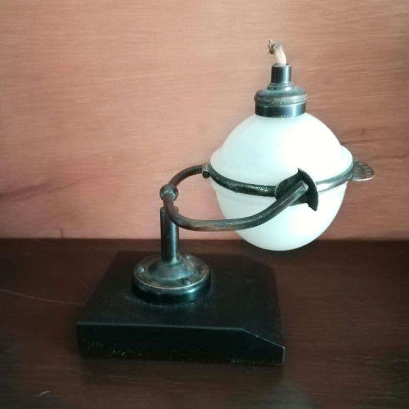 逸品　ランプ　水石鹸入れ　香炉　大正　花王石鹸永瀬商会　和骨董　アンティーク骨董