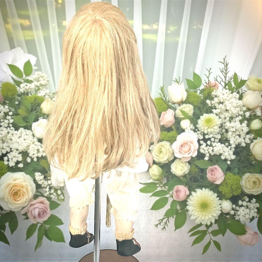 ユミカ ビスクドール アーテー 作家様 ピンクドレス リボン カメオ