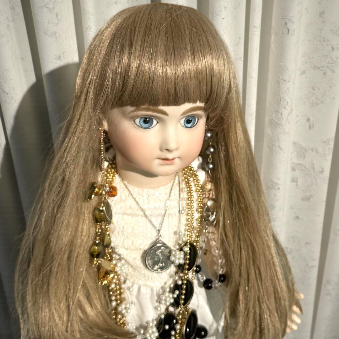 ユミカ ビスクドール アーテー 作家様 ピンクドレス リボン カメオ