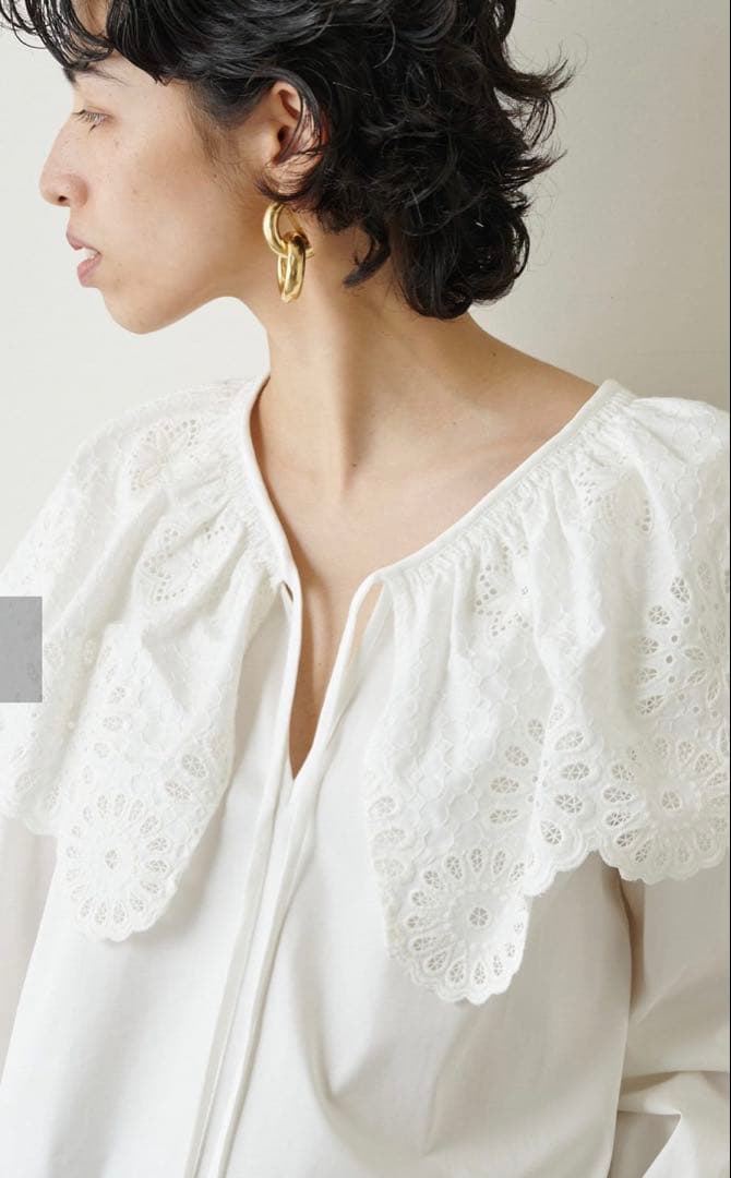 ウィムガゼット 【Col Pierrot/コルピエロ】オリジナルレースブラウス