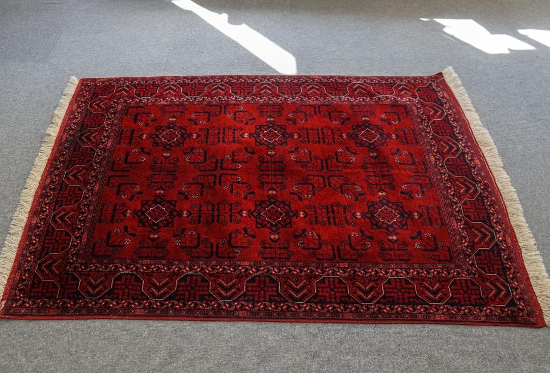 Syo アフガニスタン絨毯 カールモハメディ ビルジク ペルシャ絨毯