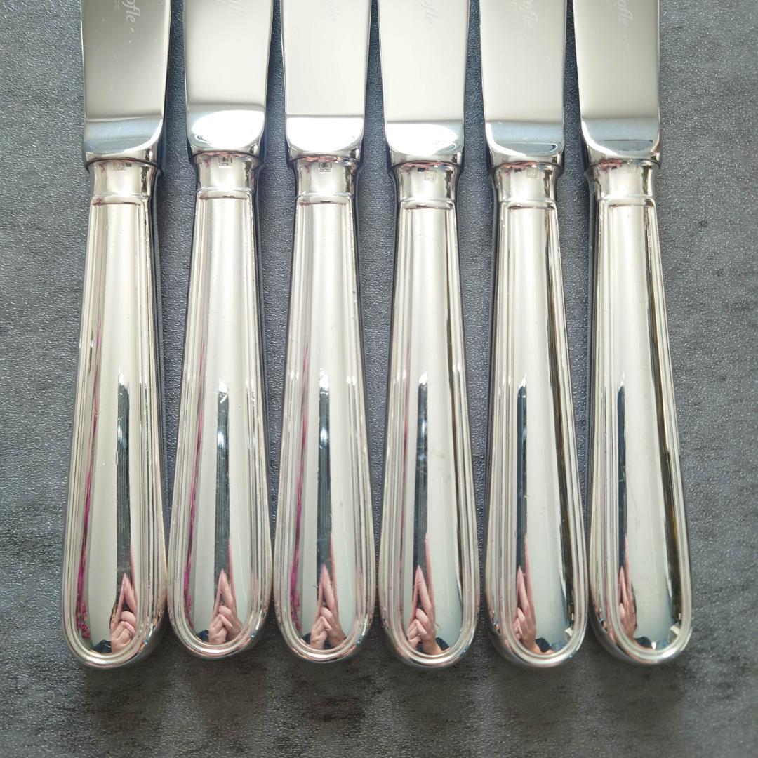 クリストフル アルビ テーブルナイフ 6点