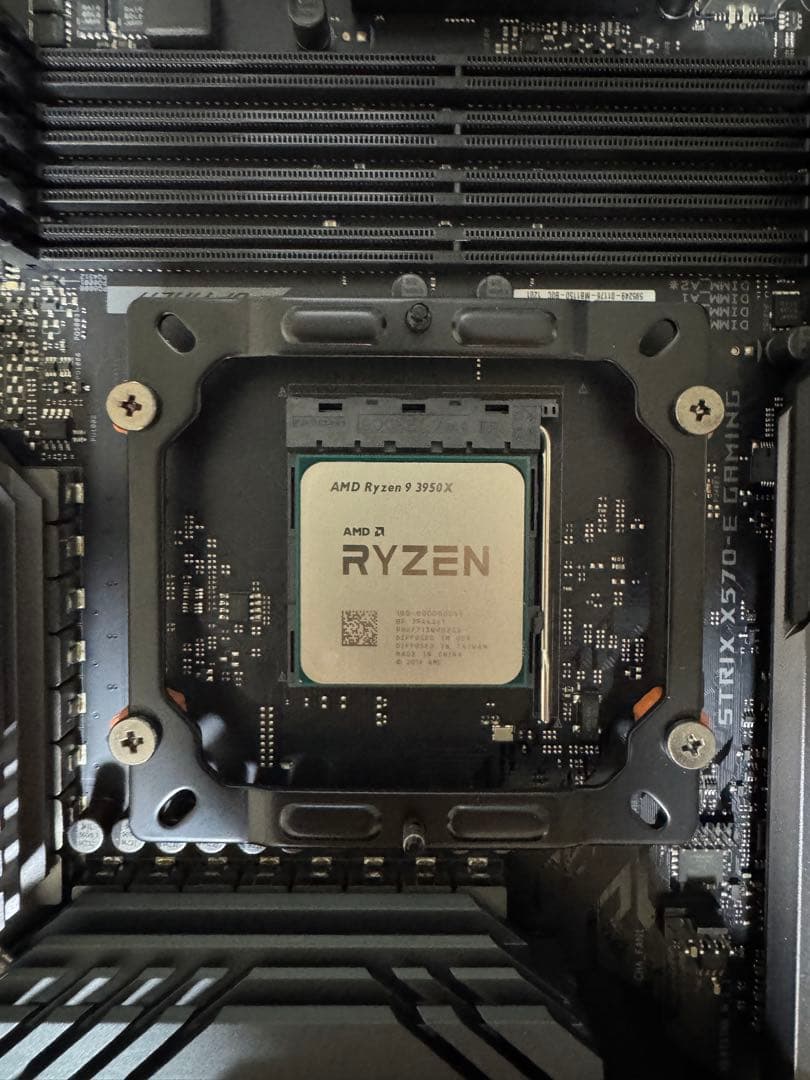 【AMD・ASUS】Ryzen9 3950X + X570-E GAMING