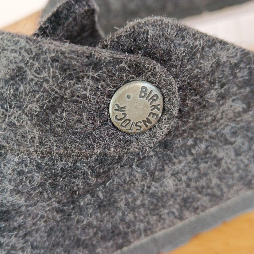 極美品◆ビルケンシュトック　ボストン　フェルト　38　BIRKENSTOCK