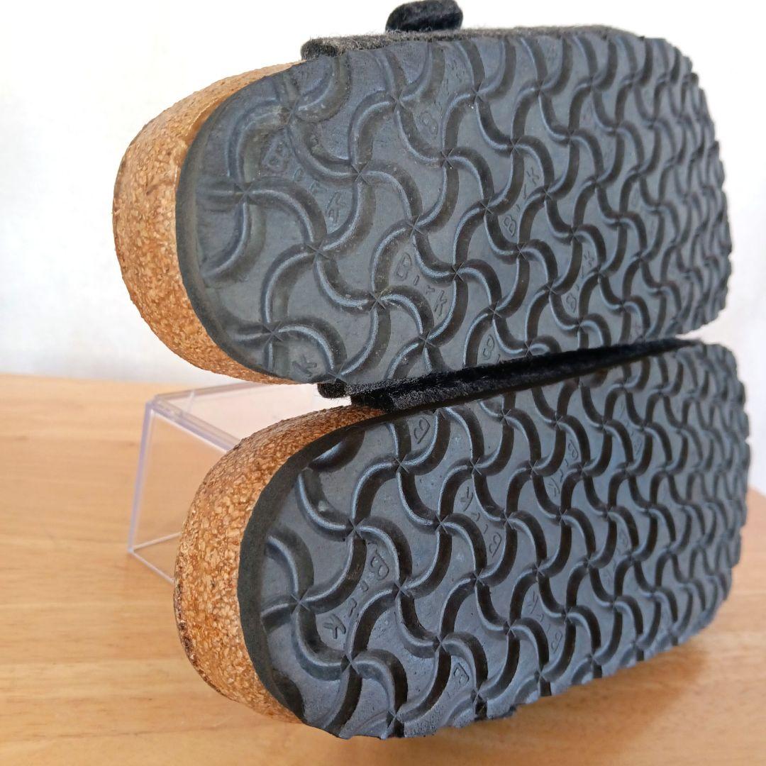 極美品◆ビルケンシュトック　ボストン　フェルト　38　BIRKENSTOCK