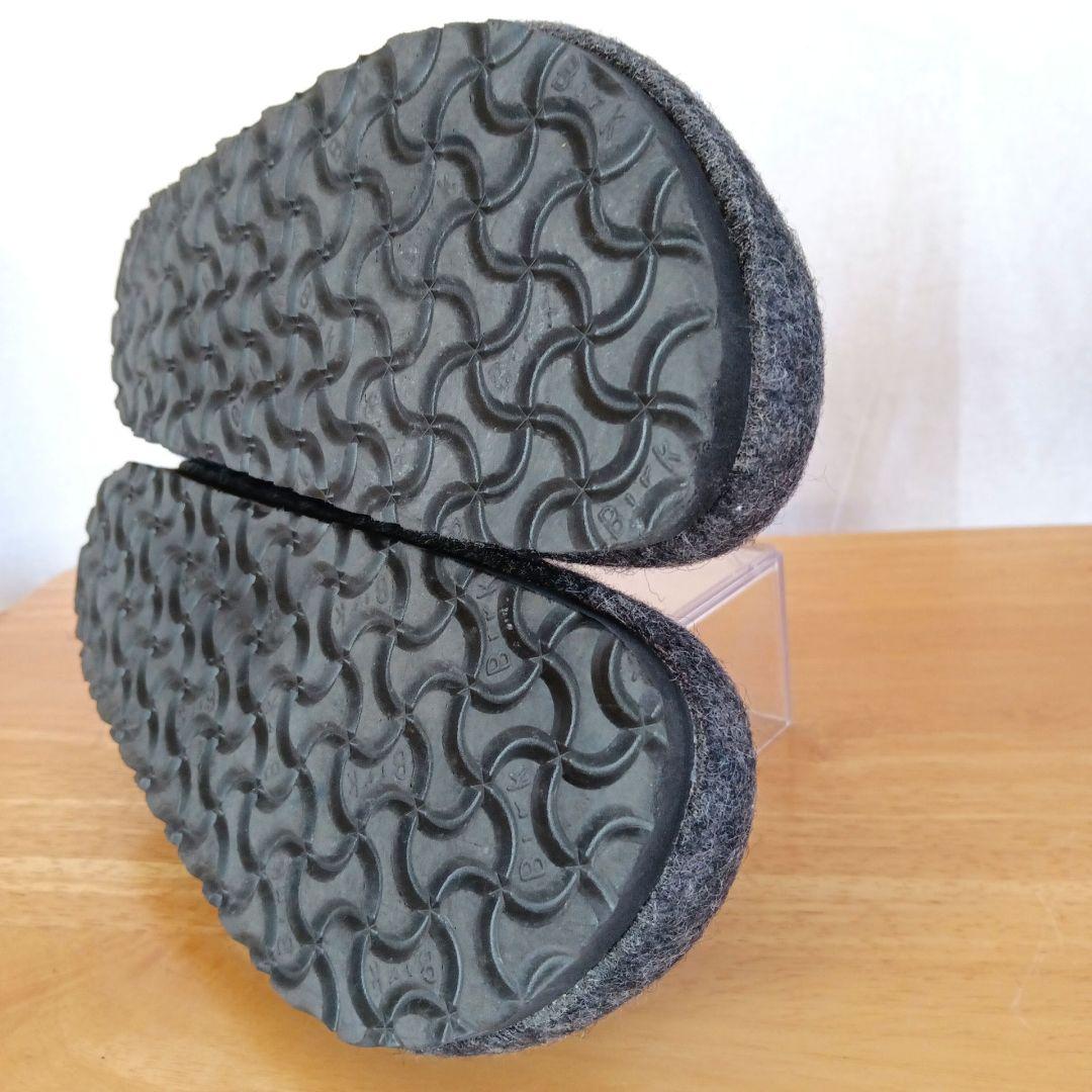 極美品◆ビルケンシュトック　ボストン　フェルト　38　BIRKENSTOCK