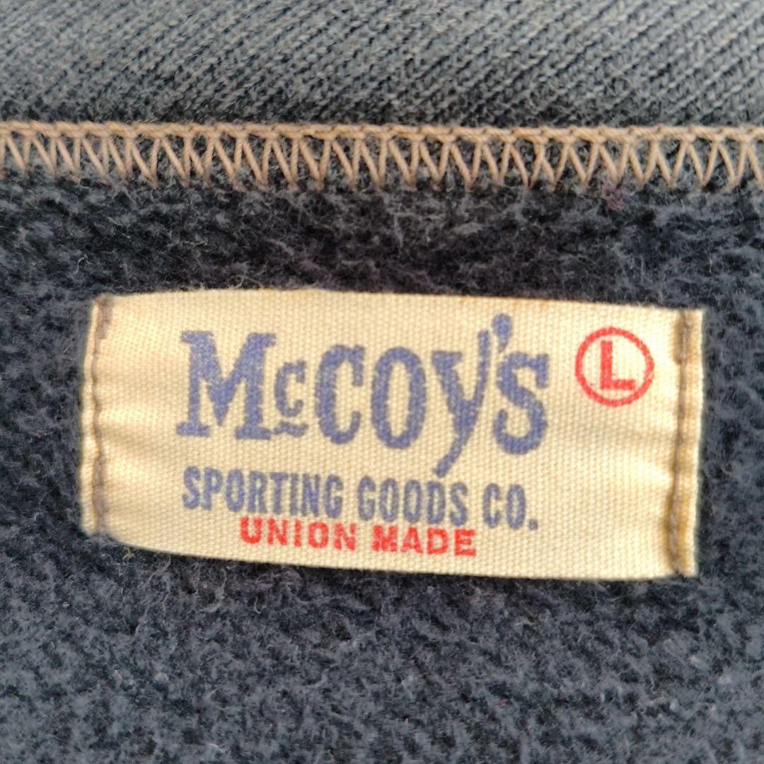 McCoy's Buco Ruff-Rider スウェット Lサイズ 黒