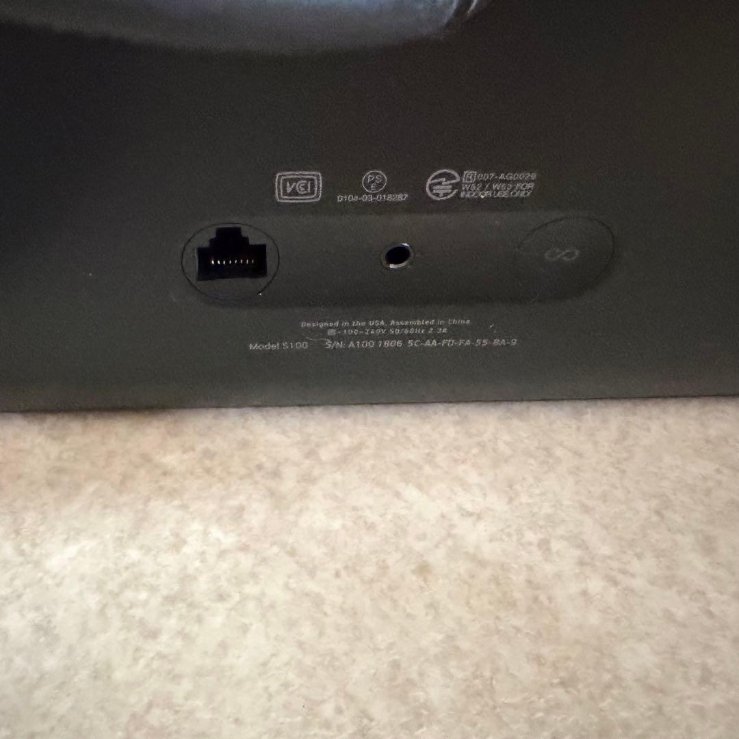 SONOS PLAY:5 Gen2（ブラック）2台 ジャンク扱い／動作確認済み