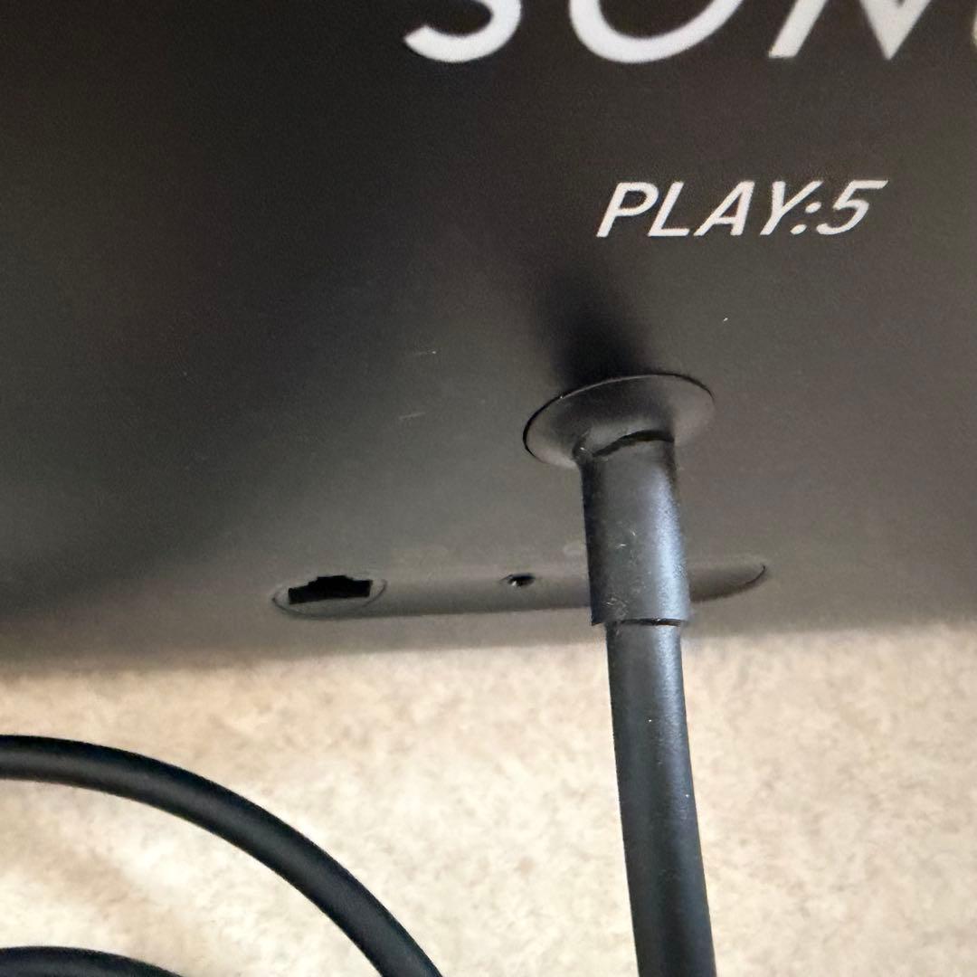 SONOS PLAY:5 Gen2（ブラック）2台 ジャンク扱い／動作確認済み