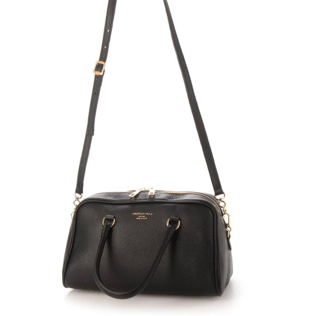 CHRISTIAN VILLA MEDIUM BOSTON　ブラック　新品未開封