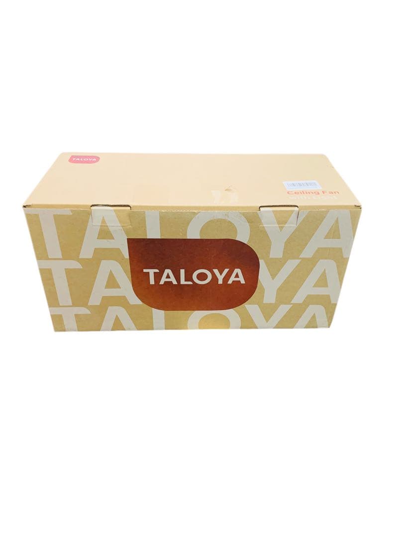 【開封済・未使用】Taloya シーリングファンライト ホワイト 10畳 天井