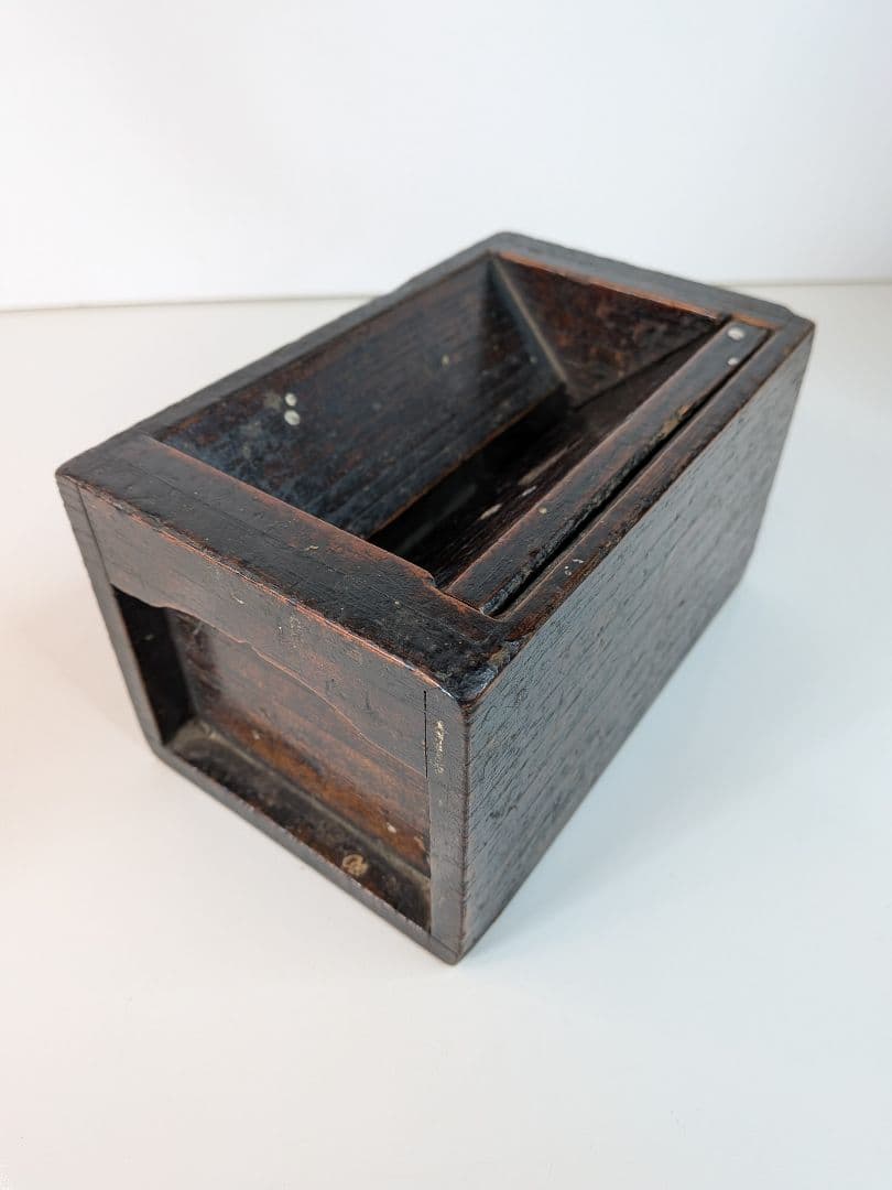 もも 古道具／御神籤／賽銭箱／縁起物／明治時代物／開運招福／木製
