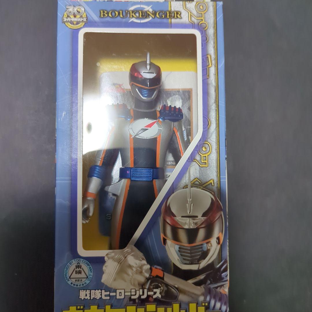【新品・未開封】戦隊ヒーローシリーズ　ボウケンジャー　ソフビ　ボウケンシルバー
