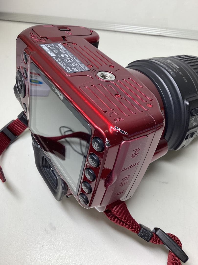 た*る様 Nikon D3200 デジタル一眼レフカメラ レッド　撮影可能