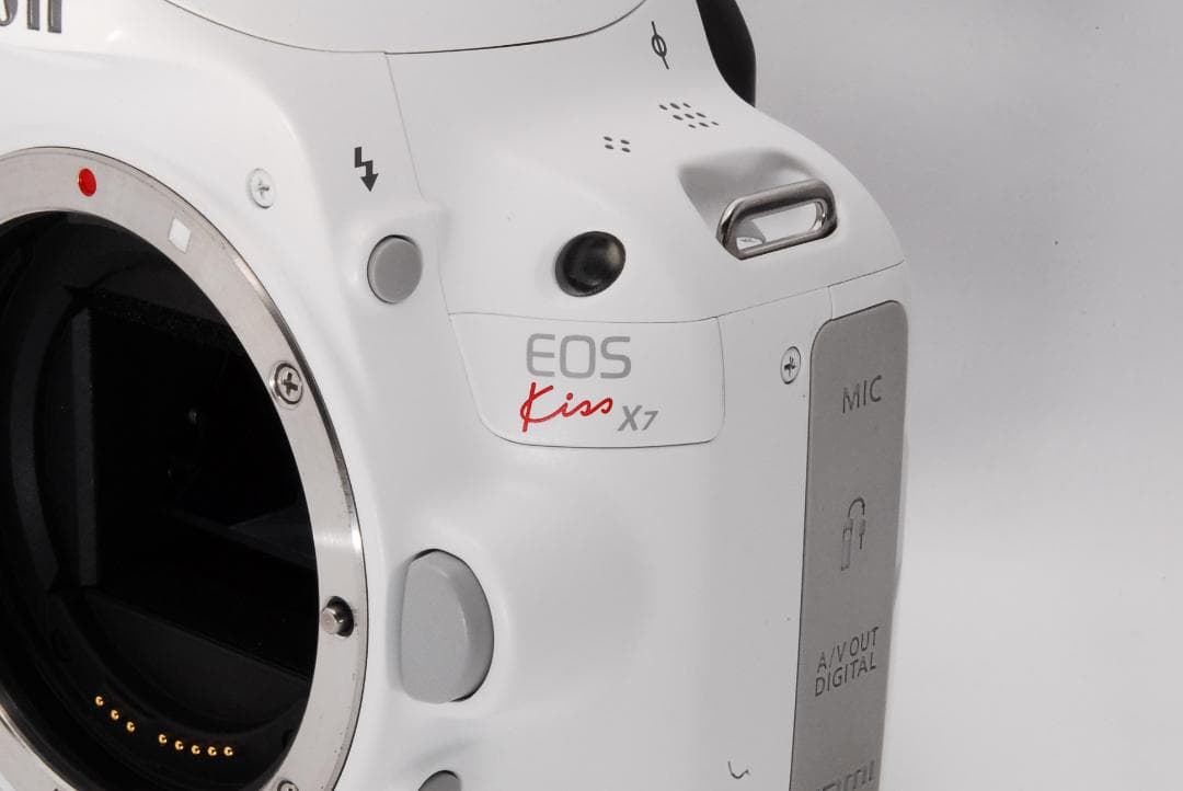 ライライ Canon EOS Kiss X7ホワイト レンズセット
